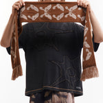 The KALEIDOSCOPE BONNET SCARF available online with global shipping, and in PAM Stores Melbourne and Sydney.