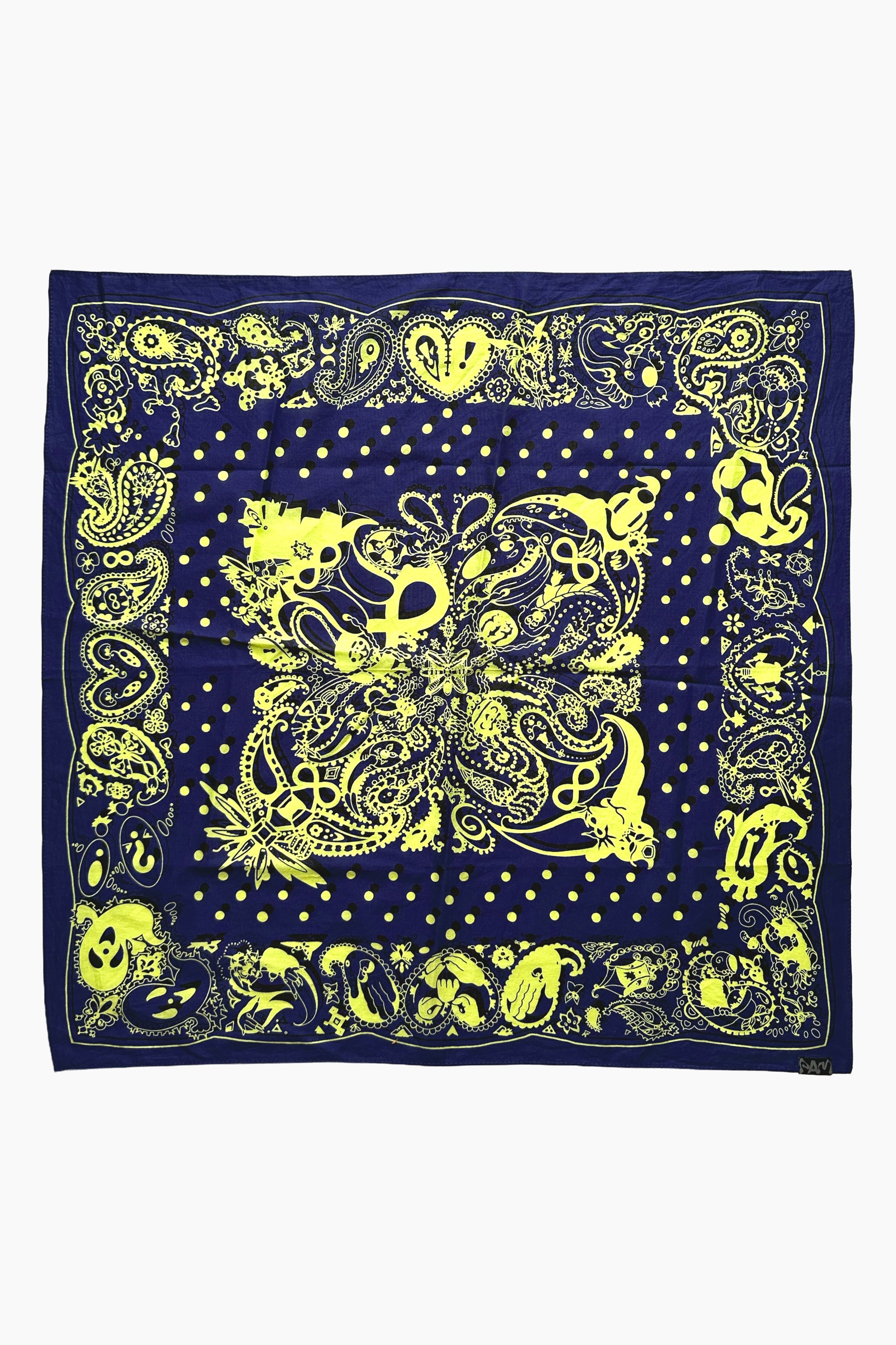 The COCO STAR GHOSTS BANDANA available online with global shipping, and in PAM Stores Melbourne and Sydney.