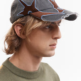 The OUTLINE LOGO CAP available online with global shipping, and in PAM Stores Melbourne and Sydney.