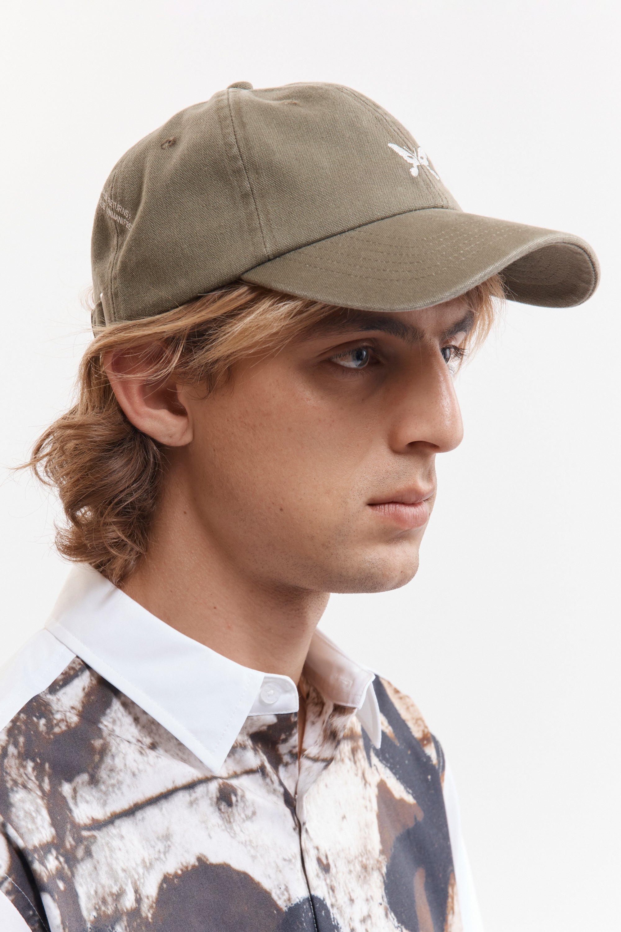 The POST HUMAN BASEBALL CAP available online with global shipping, and in PAM Stores Melbourne and Sydney.