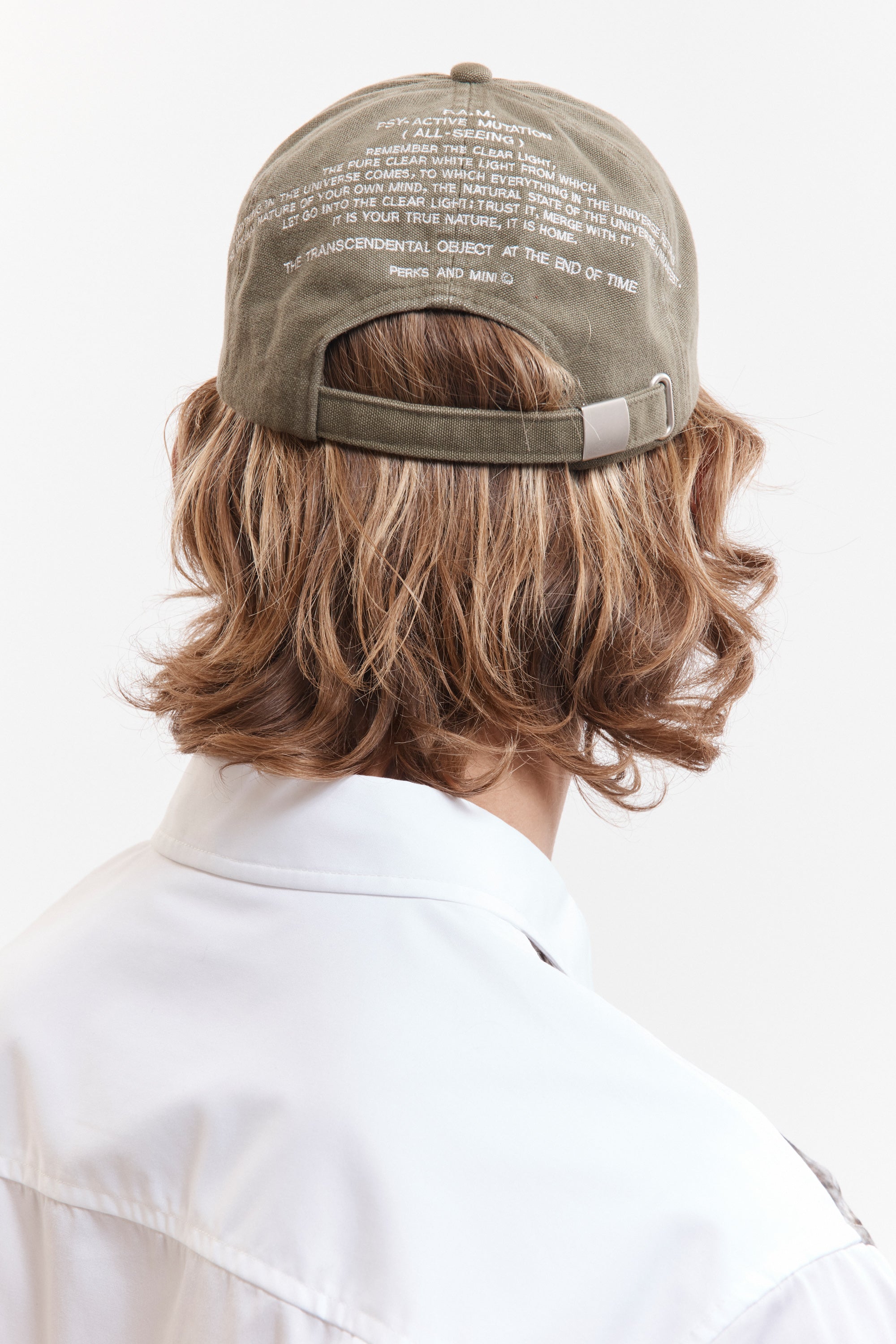 The POST HUMAN BASEBALL CAP available online with global shipping, and in PAM Stores Melbourne and Sydney.