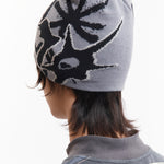The URCHIN BEANIE - GREYS available online with global shipping, and in PAM Stores Melbourne and Sydney.