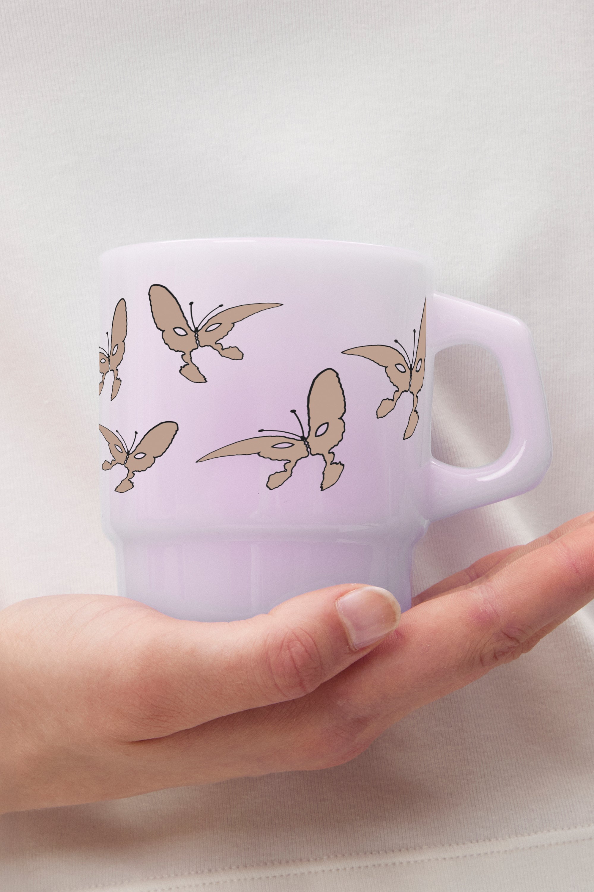 The ALIEN BUTTERFLY MUG available online with global shipping, and in PAM Stores Melbourne and Sydney.
