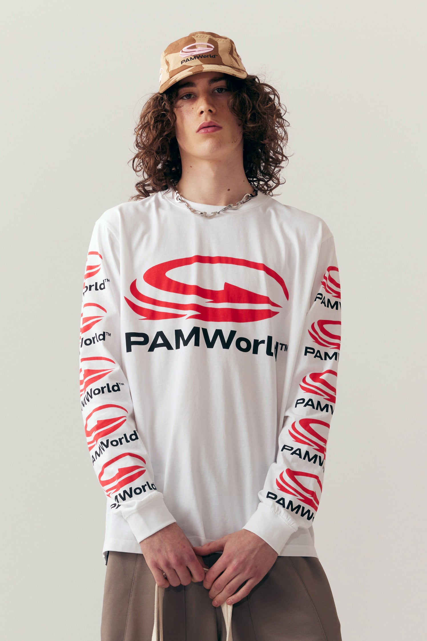 The PWPWPWPW LS TEE  available online with global shipping, and in PAM Stores Melbourne and Sydney.