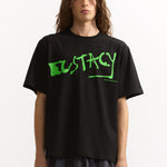 The SS TEE - ECSTACY available online with global shipping, and in PAM Stores Melbourne and Sydney.