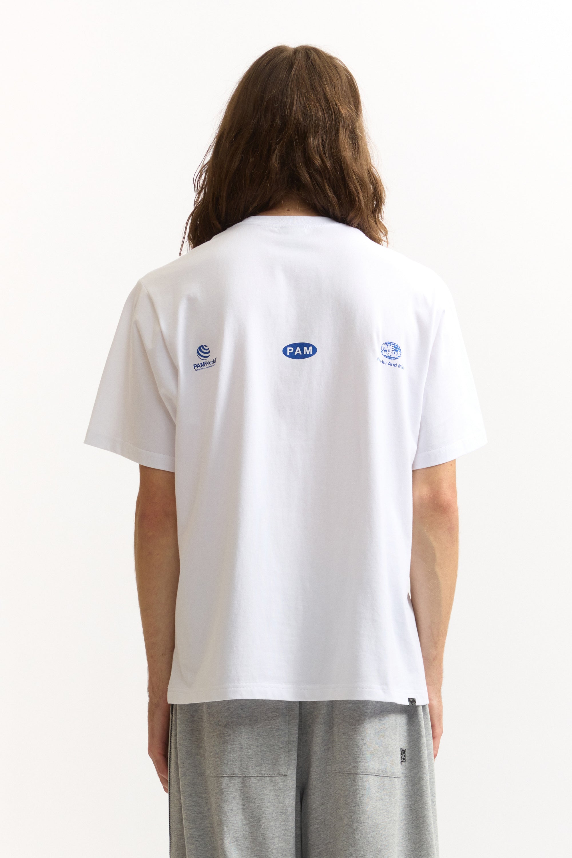 The SS TEE - BRICK BY BRICK available online with global shipping, and in PAM Stores Melbourne and Sydney.