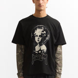 The SS TEE - ANGEL 4 LYF available online with global shipping, and in PAM Stores Melbourne and Sydney.