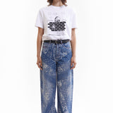 The COCO BANDANA OVER PRINT JEANS available online with global shipping, and in PAM Stores Melbourne and Sydney.