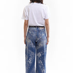 The COCO BANDANA OVER PRINT JEANS available online with global shipping, and in PAM Stores Melbourne and Sydney.