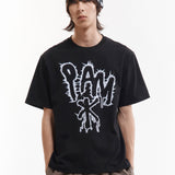 The ELECTRIK SS TEE available online with global shipping, and in PAM Stores Melbourne and Sydney.