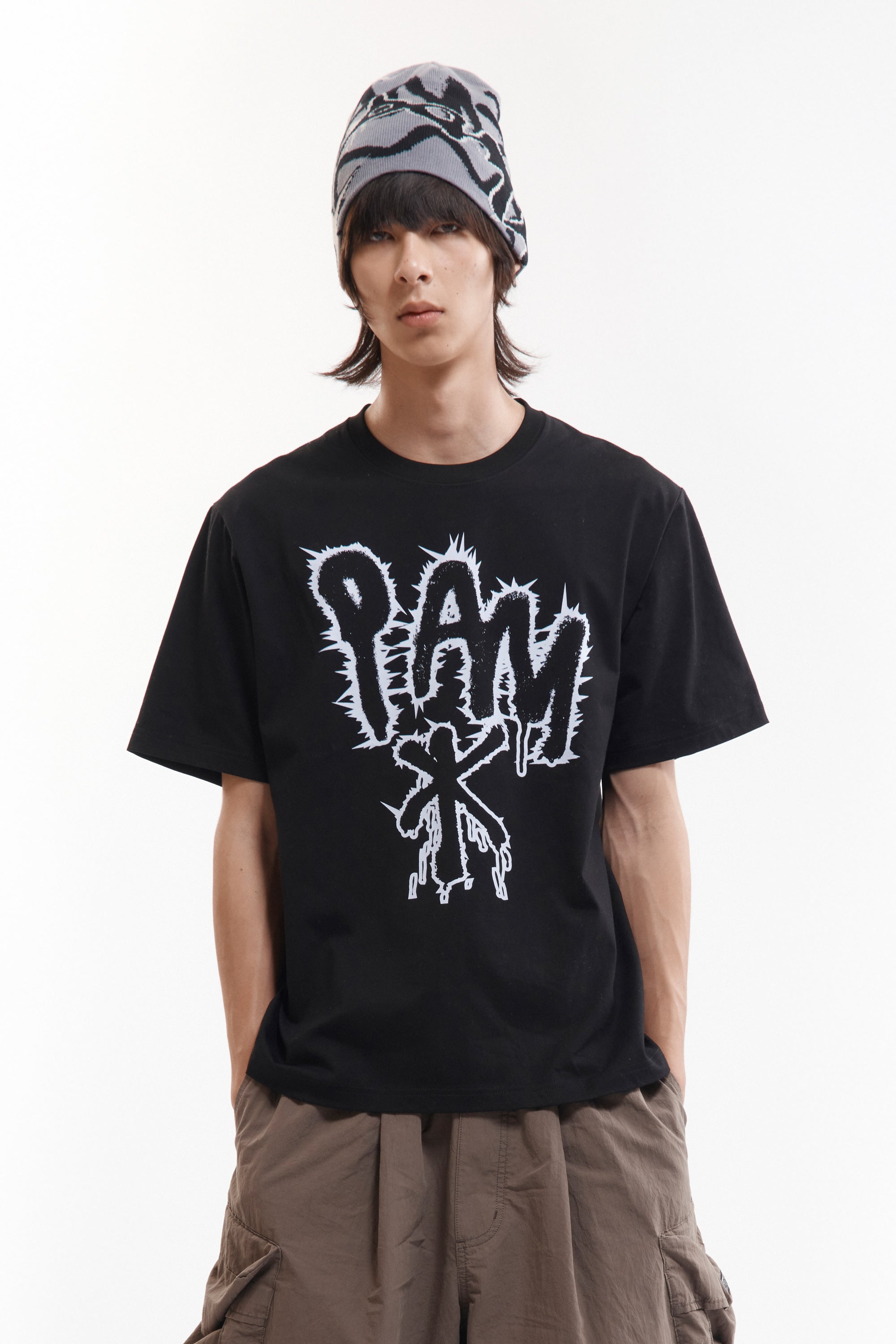 The ELECTRIK SS TEE available online with global shipping, and in PAM Stores Melbourne and Sydney.