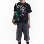 The SKETCHBOOK LONG SHORTS available online with global shipping, and in PAM Stores Melbourne and Sydney.