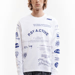 The TEST SHEET LS TEE available online with global shipping, and in PAM Stores Melbourne and Sydney.
