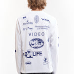 The TEST SHEET LS TEE available online with global shipping, and in PAM Stores Melbourne and Sydney.