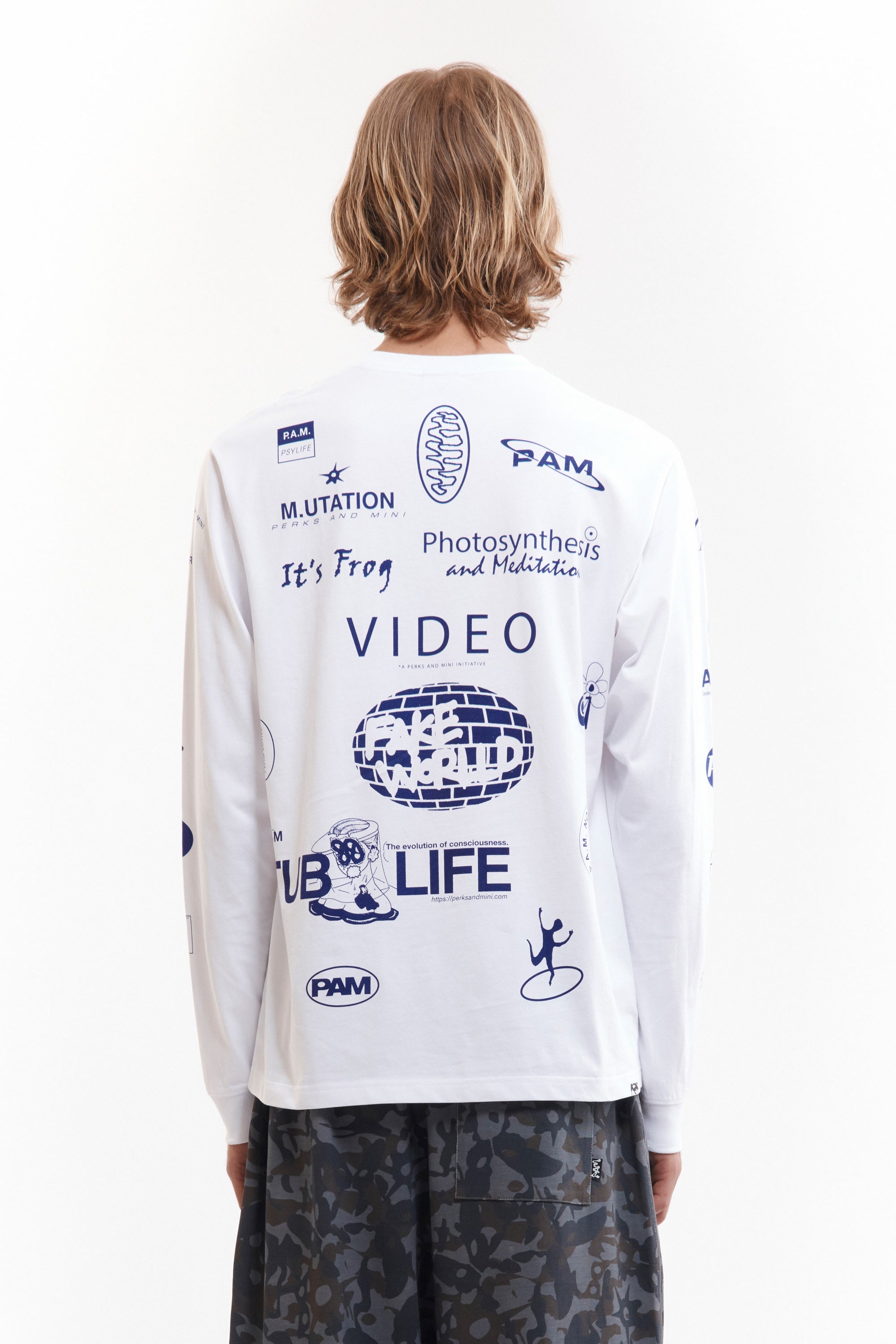 The TEST SHEET LS TEE available online with global shipping, and in PAM Stores Melbourne and Sydney.
