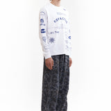 The TEST SHEET LS TEE available online with global shipping, and in PAM Stores Melbourne and Sydney.