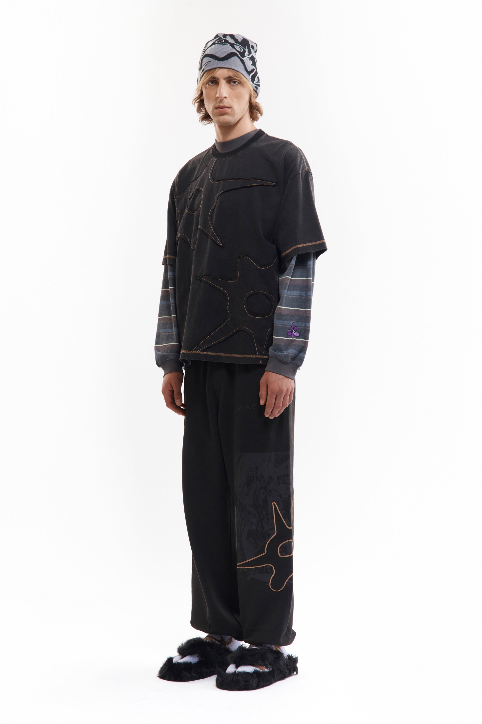 The DECAL SWEATPANT available online with global shipping, and in PAM Stores Melbourne and Sydney.