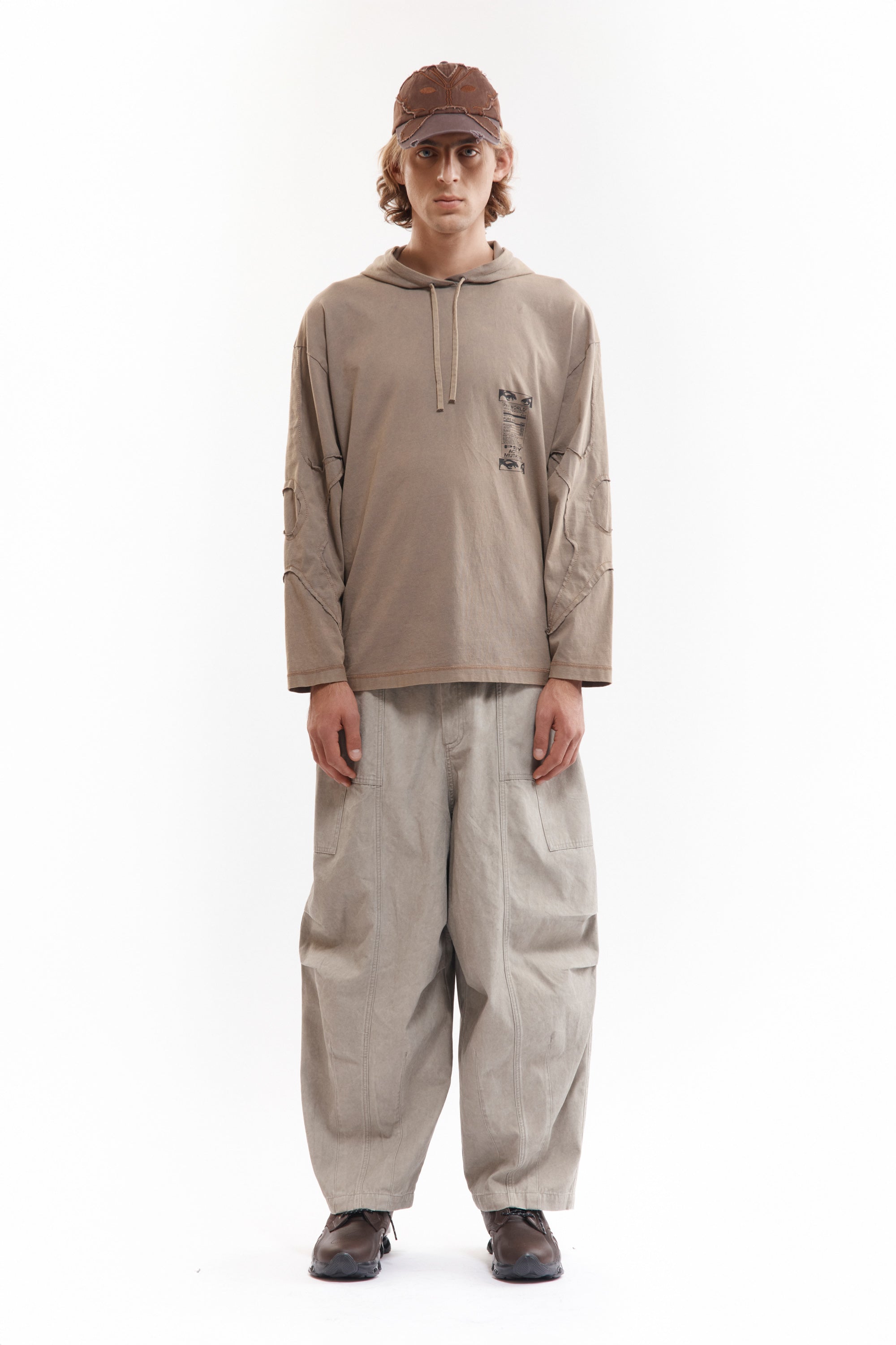 The CAVES SPECIALTY HOODED LS TOP available online with global shipping, and in PAM Stores Melbourne and Sydney.