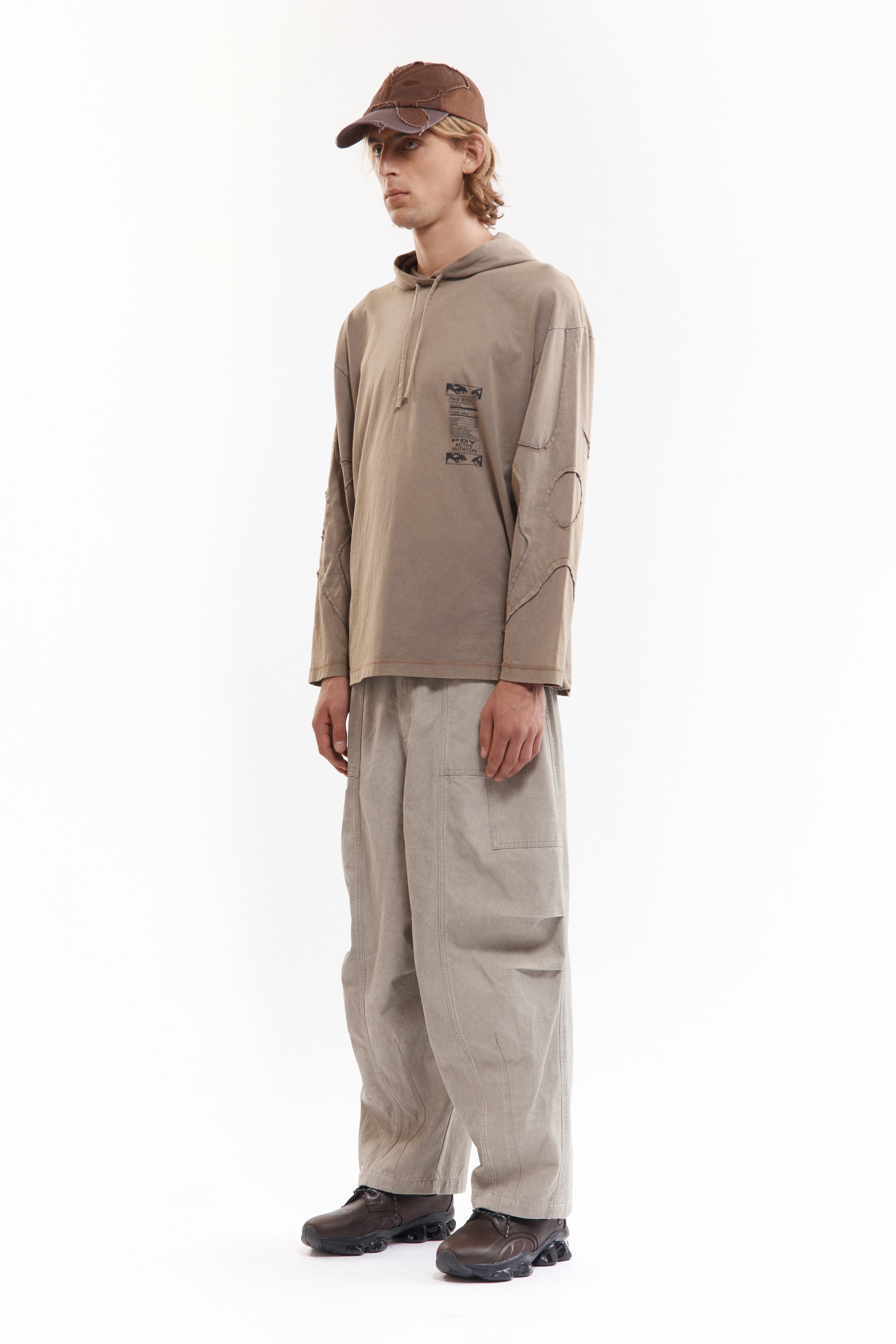 The CAVES SPECIALTY HOODED LS TOP available online with global shipping, and in PAM Stores Melbourne and Sydney.