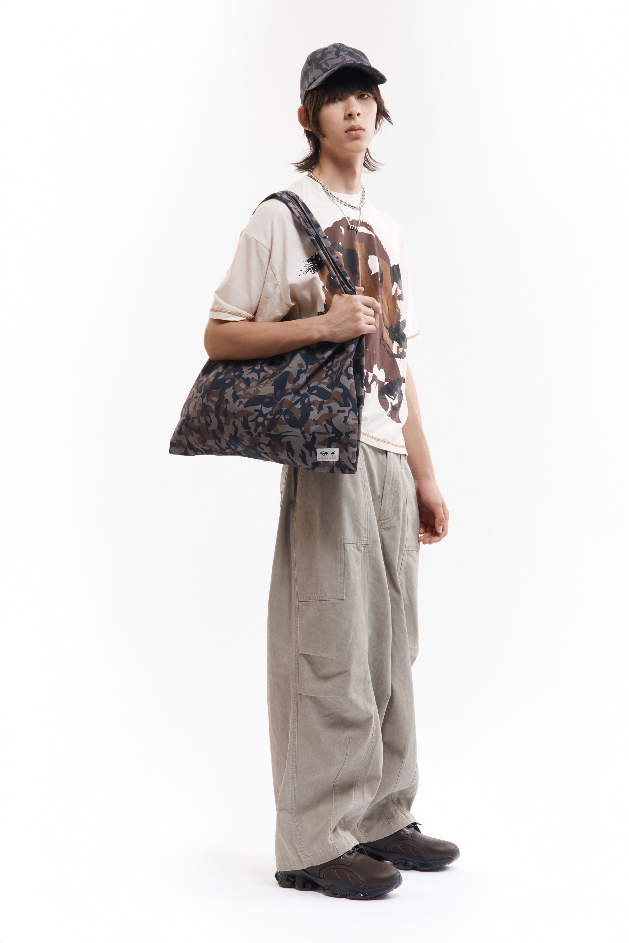 The ABC (ALIEN BUTTERFLY CAMO) TOTE BAG available online with global shipping, and in PAM Stores Melbourne and Sydney.
