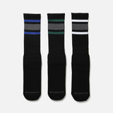 The AW26 CLASSIC 3PACK SOCKS BLACK available online with global shipping, and in PAM Stores Melbourne and Sydney.