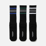 The AW26 CLASSIC 3PACK SOCKS BLACK available online with global shipping, and in PAM Stores Melbourne and Sydney.