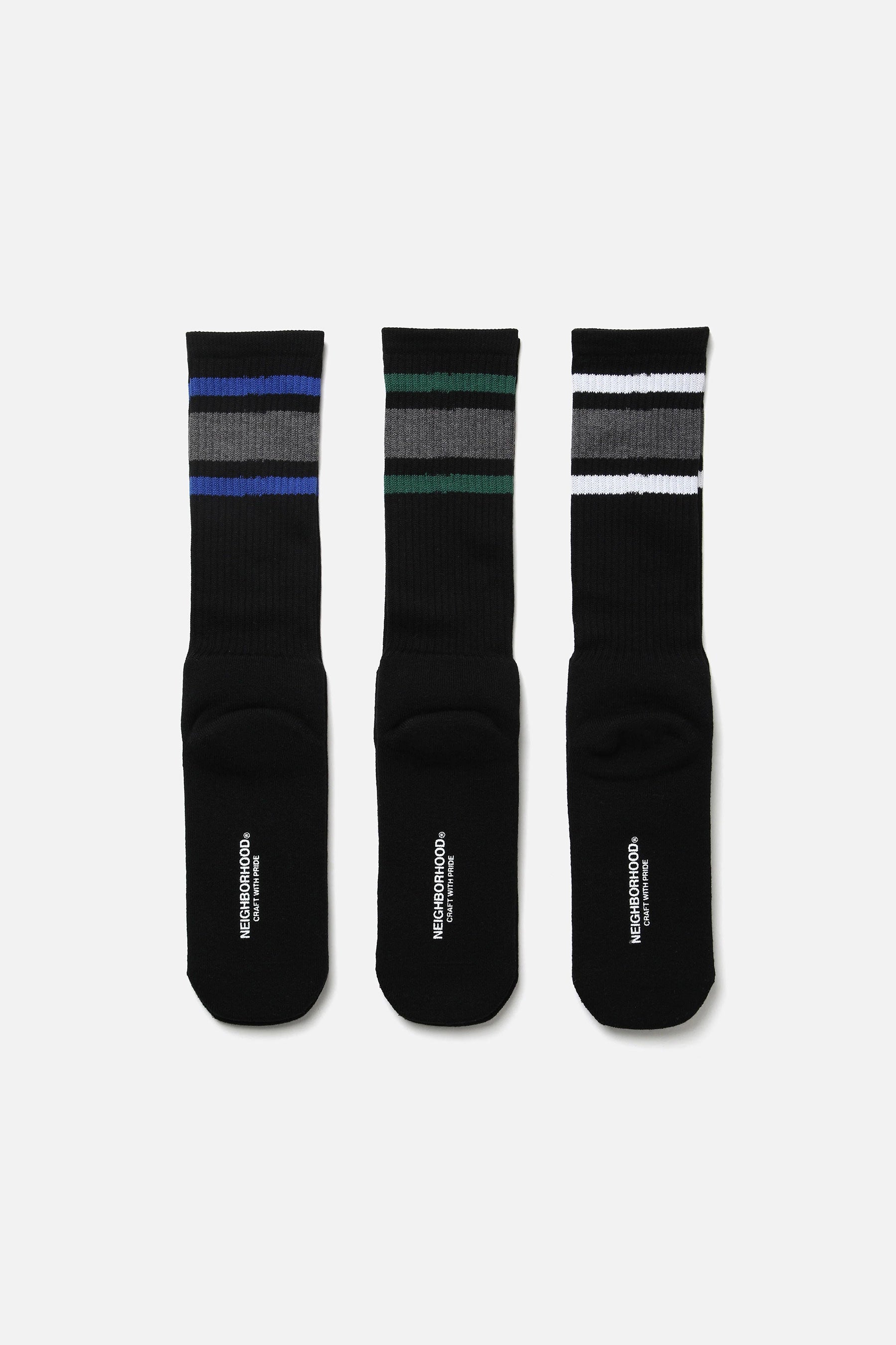 AW26 CLASSIC 3PACK SOCKS BLACK