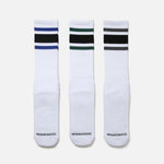 The AW26 CLASSIC 3PACK SOCKS WHITE available online with global shipping, and in PAM Stores Melbourne and Sydney.