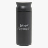 The H2O 350ML STAINLESS STEEL WATER BOTTLE BLACK  available online with global shipping, and in PAM Stores Melbourne and Sydney.