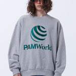 The P.A.M. WORLD CREW NECK SWEAT  available online with global shipping, and in PAM Stores Melbourne and Sydney.