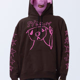 The PIG BABY X P.A.M. HOODED SWEAT  available online with global shipping, and in PAM Stores Melbourne and Sydney.