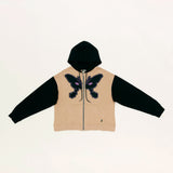 The MAGICAL DOOR CONTRAST HOODED ZIP THRU  available online with global shipping, and in PAM Stores Melbourne and Sydney.