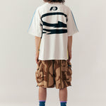 The PSY LYF FLAG OVERSIZED TEE  available online with global shipping, and in PAM Stores Melbourne and Sydney.