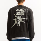 The ICONS CREW NECK SWEAT available online with global shipping, and in PAM Stores Melbourne and Sydney.