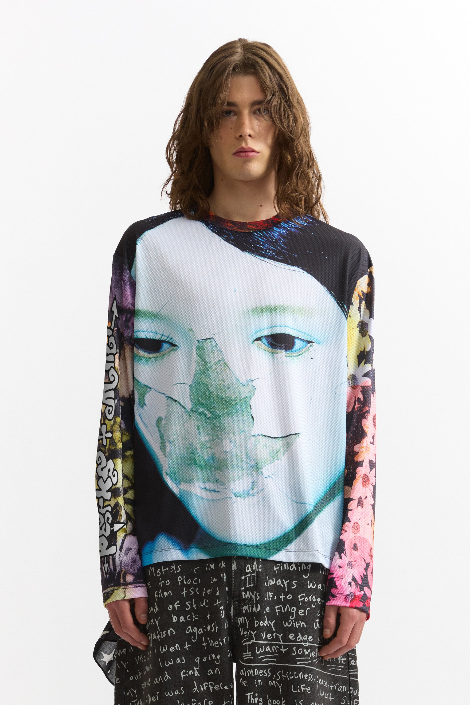 The MESH SPORTS TOP - JOSHUA GORDON available online with global shipping, and in PAM Stores Melbourne and Sydney.