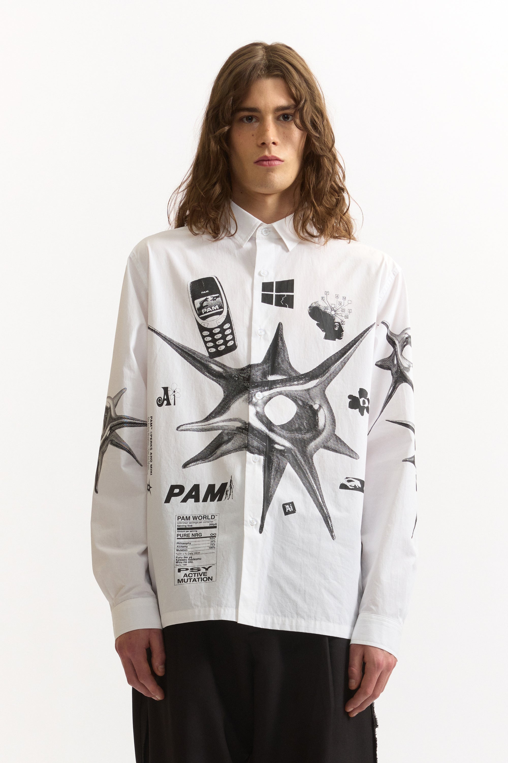 The CASTLE IN THE AIR SHIRT available online with global shipping, and in PAM Stores Melbourne and Sydney.