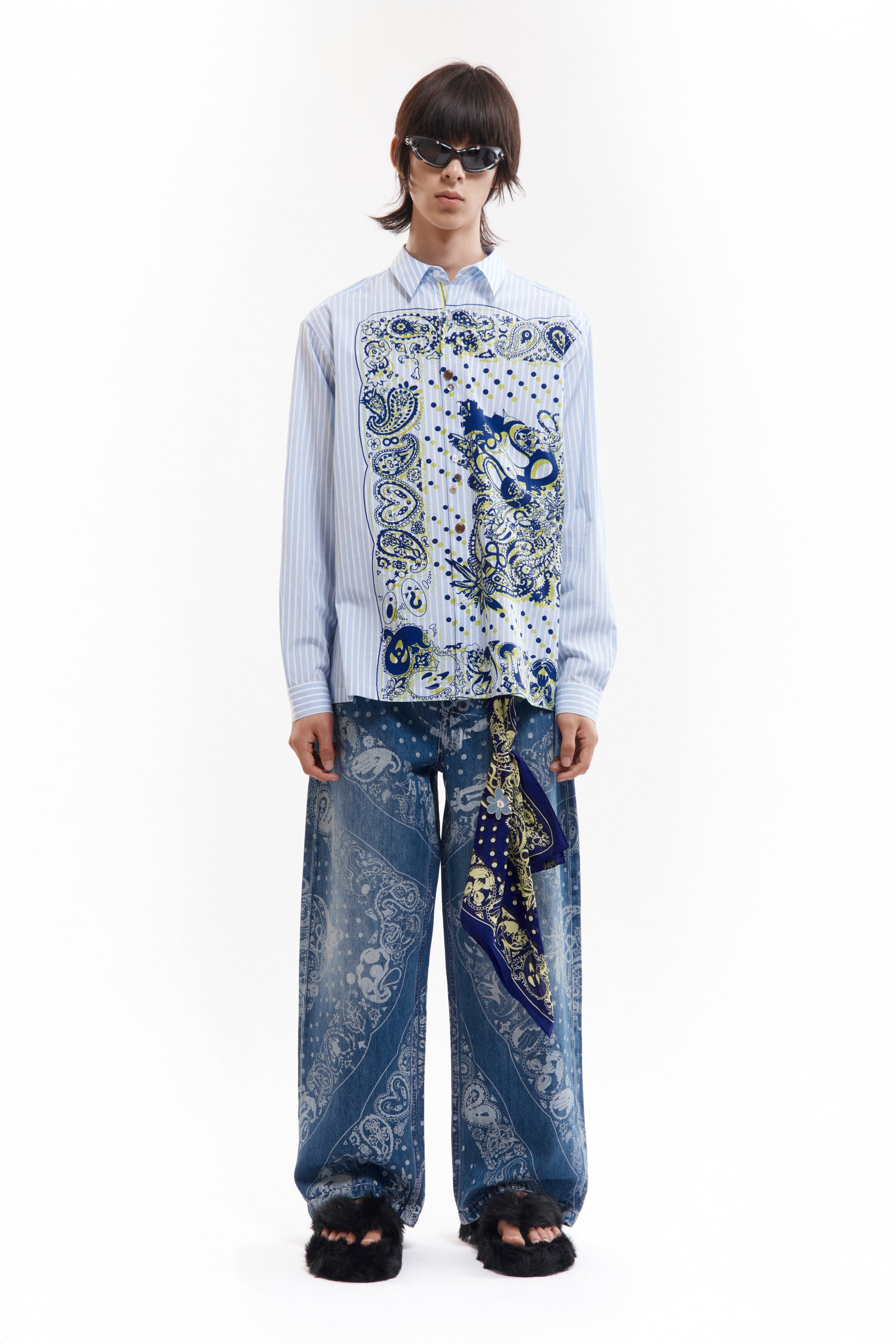 The COCO STAR BANDANA SHIRT available online with global shipping, and in PAM Stores Melbourne and Sydney.