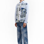 The COCO BANDANA OVER PRINT JEANS available online with global shipping, and in PAM Stores Melbourne and Sydney.