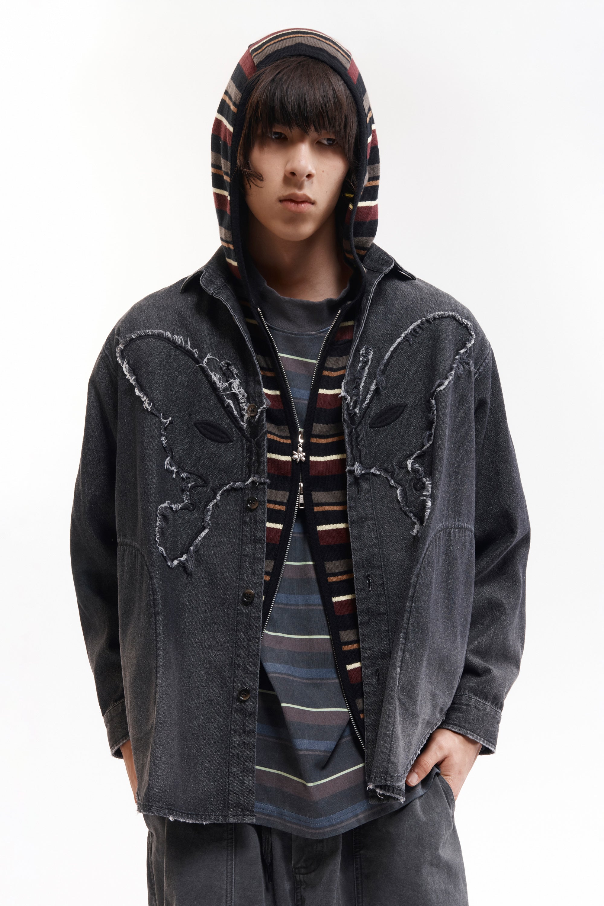 The MOMENTS IN LOVE OVERSHIRT available online with global shipping, and in PAM Stores Melbourne and Sydney.