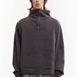 The MUTATION FUNNEL NECK SWEAT available online with global shipping, and in PAM Stores Melbourne and Sydney.