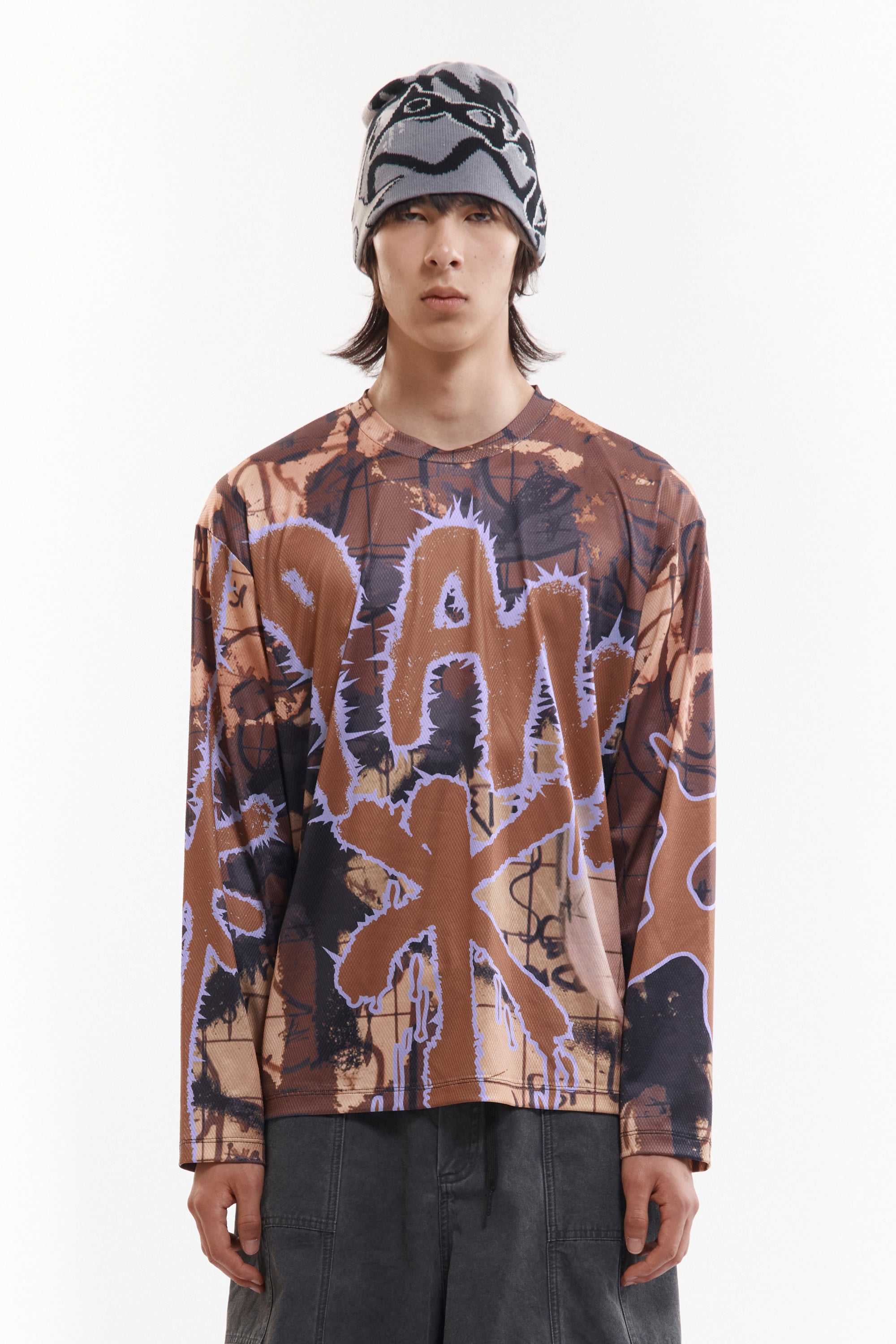 The PATINA LS MESH TOP available online with global shipping, and in PAM Stores Melbourne and Sydney.