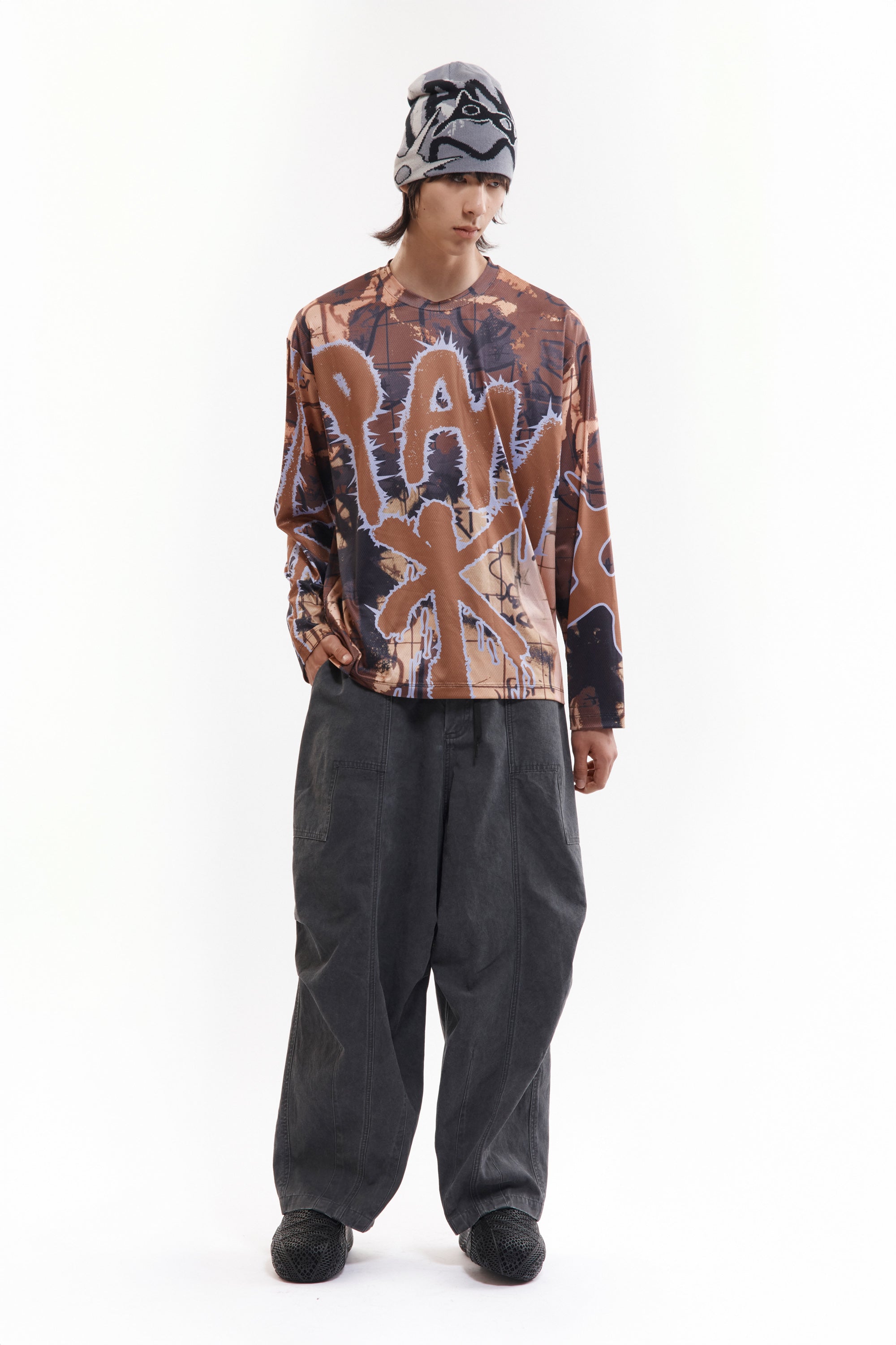 The PATINA LS MESH TOP available online with global shipping, and in PAM Stores Melbourne and Sydney.