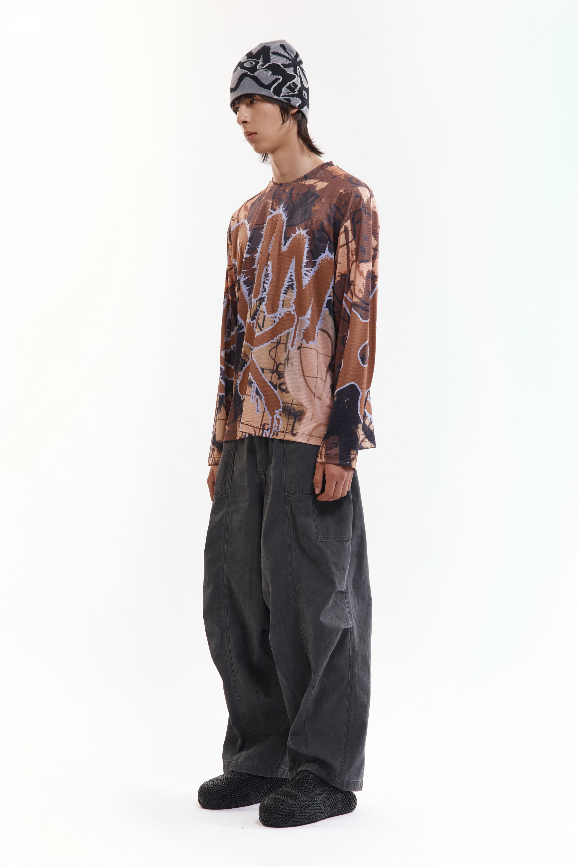 The PATINA LS MESH TOP available online with global shipping, and in PAM Stores Melbourne and Sydney.