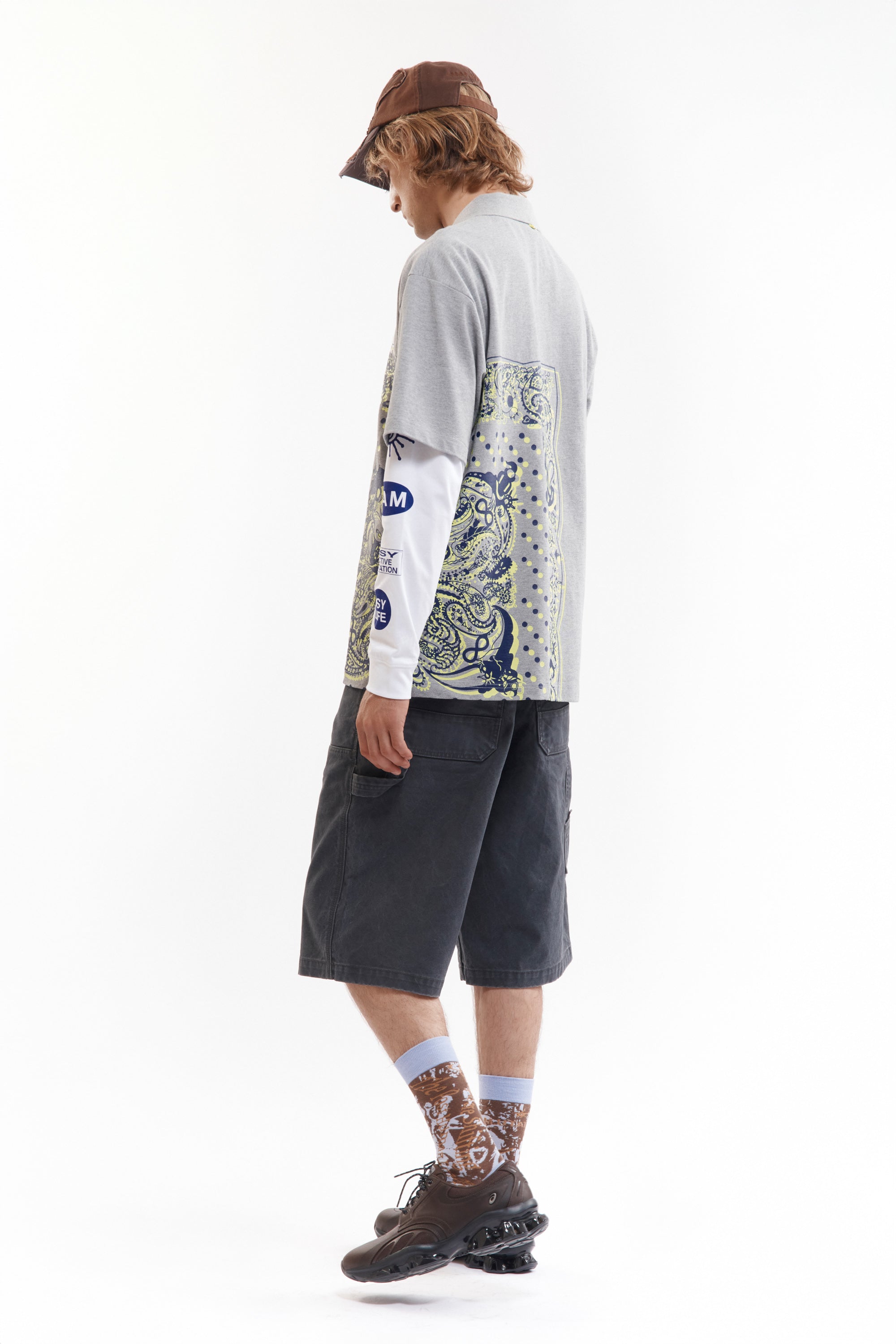 The COCO STAR BANDANA POLO available online with global shipping, and in PAM Stores Melbourne and Sydney.