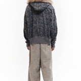 The ABC FUR TRIM HOODED ZIP THRU SWEAT available online with global shipping, and in PAM Stores Melbourne and Sydney.