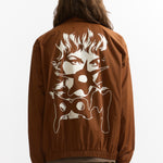 The SHE'S BACK COACH JACKET available online with global shipping, and in PAM Stores Melbourne and Sydney.