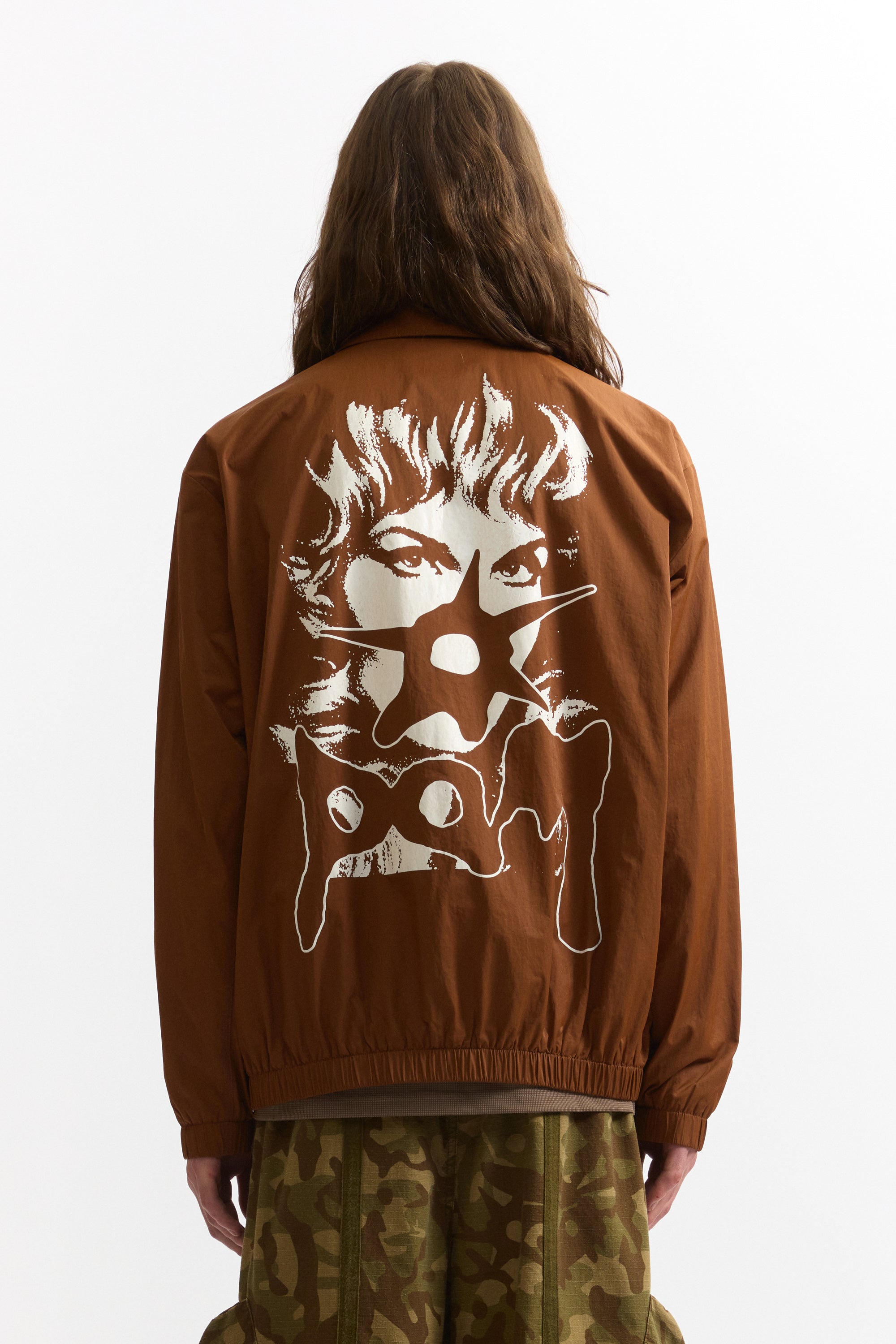 The SHE'S BACK COACH JACKET available online with global shipping, and in PAM Stores Melbourne and Sydney.