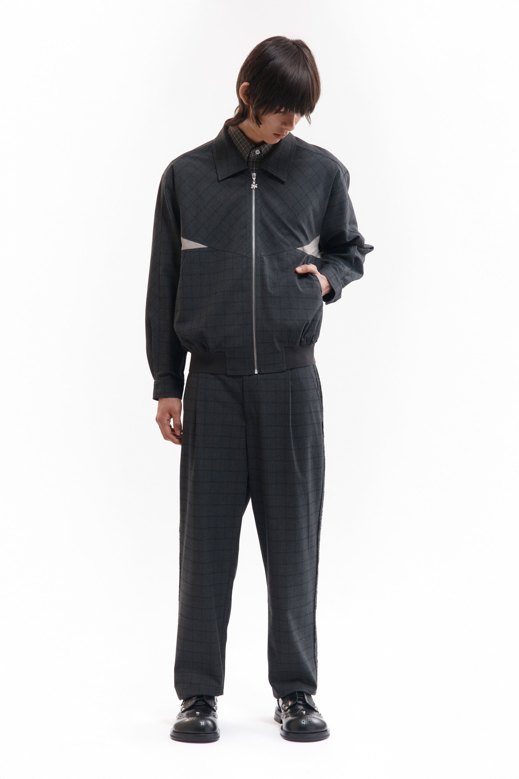 The MATTER CLARK COLLARED JACKET available online with global shipping, and in PAM Stores Melbourne and Sydney.