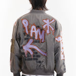 The ADORNED REVERSIBLE BOMBER JACKET available online with global shipping, and in PAM Stores Melbourne and Sydney.