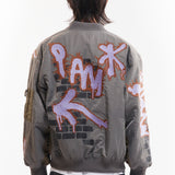 The ADORNED REVERSIBLE BOMBER JACKET available online with global shipping, and in PAM Stores Melbourne and Sydney.